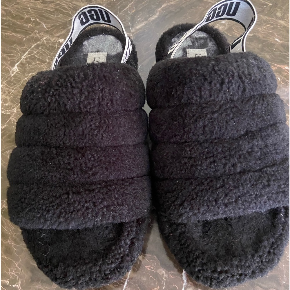 UGG black slippers